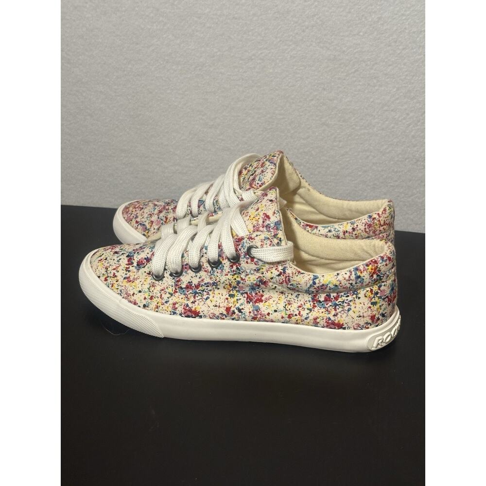 Rocket Dog Women’s Floral / Paint Splatter Shoes Size 6.5